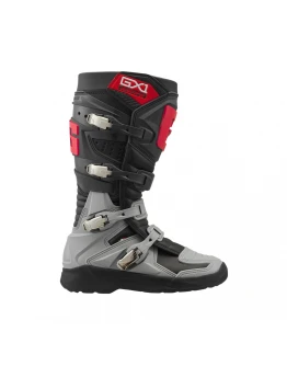 Cizme cross-enduro Gaerne GX1 EVO - Gri/Rosu