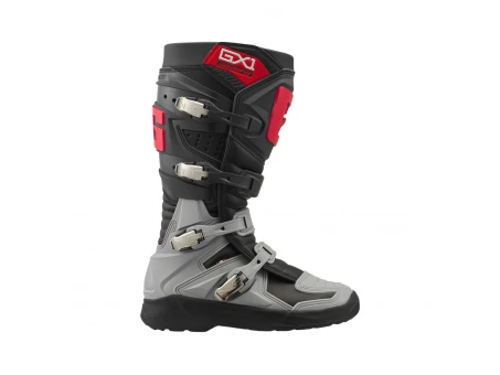 Cizme cross-enduro Gaerne GX1 EVO - Gri/Rosu | 2193-032