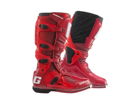 Cizme cross-enduro Gaerne Fastback Endurance Blood Moon - Gri/Negru/Rosu | 2196-015