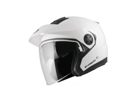 Casca jet KENNY RACING EVASION - Alb