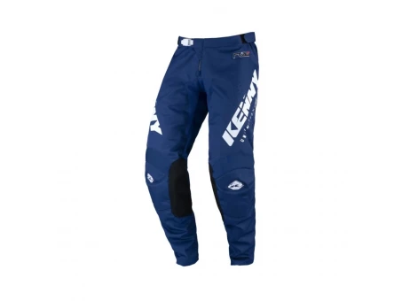 Pantaloni Kenny Racing Cross/Enduro Model Track Raw Force - Albastru/Alb