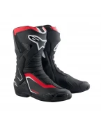Cizme sport/touring ALPINESTARS SMX-6 V3 HONDA - Negru/Alb/Rosu | 2220625/1342