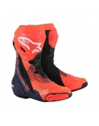 Cizme moto race ALPINESTARS SUPERTECH R VENTED MM93 REPLICA - Rosu fluo/Albastru/Negru | 2220825/3125