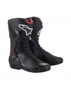 Cizme Moto Sport/Touring ALPINESTARS SMX-6 V3 - Negru/Rosu/Alb | 2223025/123