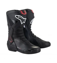 Cizme Moto Sport/Touring ALPINESTARS SMX-6 V3 - Negru/Rosu/Alb
