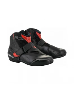 Ghete touring SMX-1 R V2 Alpinestars - Negru,Rosu