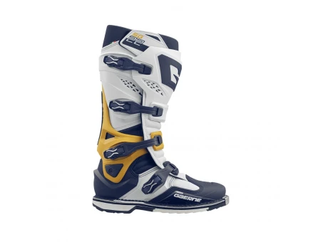 Cizme Cross-Enduro Gaerne SG22 - Albastru/Alb/Auriu | 2262-010