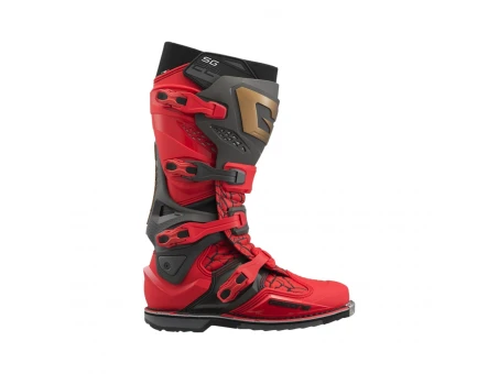 Cizme cross-enduro Gaerne SG-22 Magma MJK Limited Edition - Rosu/Negru/Maro | 2262-015