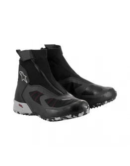 Ghete moto Alpinestars CR-8 GORE-TEX - Negru/Gri/Rosu