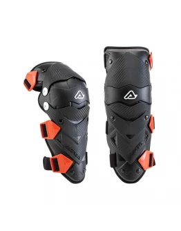 Set genunchiere Impact EVO Junior - ACERBIS - Negru/Rosu (Copii)