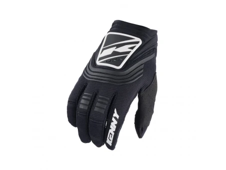 Manusi KENNY RACING Cross/Enduro Titanium - Negru/Alb