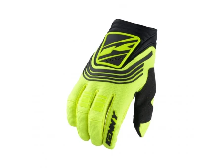 Manusi KENNY RACING Cross/Enduro Titanium - Galben/Negru