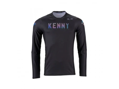 Tricou Cross/Enduro KENNY RACING Performance Prism - Negru