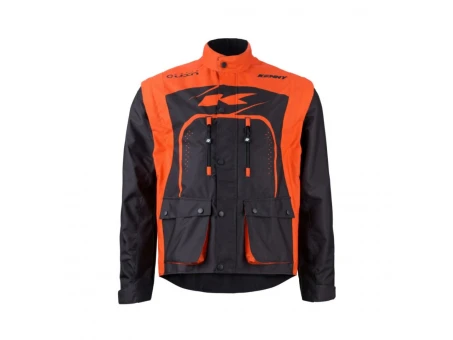 Geaca Kenny Racing Adventure/Enduro Model Track - Negru/Gri/Portocaliu