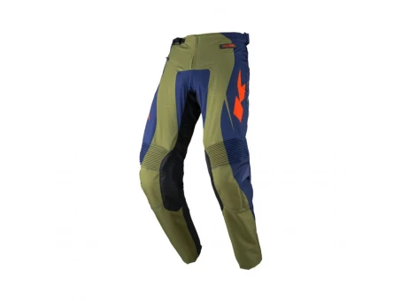Pantaloni Cross/Enduro Kenny Racing Performance Solid - Verde/Albastru