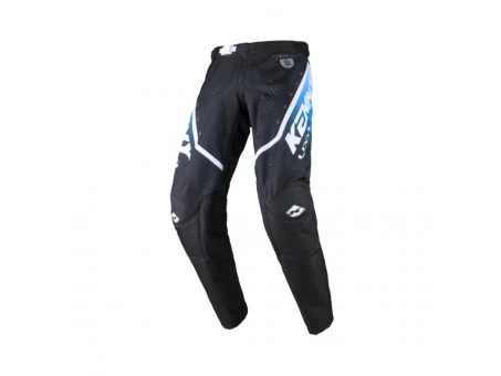 Pantaloni Cross/Enduro Kenny Racing TRACK FOCUS - Negru/Albastru/Alb