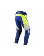 Pantaloni Cross/Enduro Kenny Racing TRACK FOCUS - Albastru/Gri/Galben