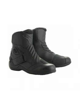 Ghete moto ALPINESTARS NEW LAND DRYSTAR HONDA - Negru,Rosu