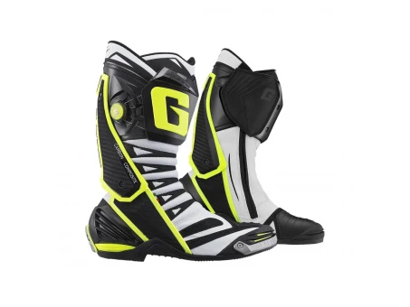 Cizme Sport Gaerne GP1 EVO Nardo - Negru/Alb/Galben