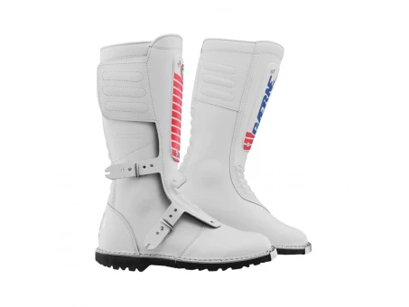 Cizme motocross Gaerne GMX Mach 80 Vintage - Alb | 2480-004