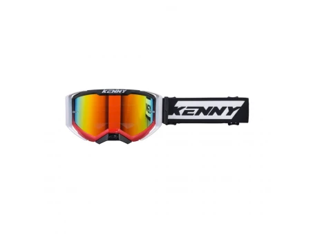 Ochelari cross-enduro KENNY RACING PERFORMANCE EVO 2 Red - Negru/Alb/Rosu | 251-0702011-01