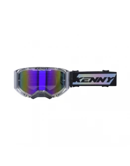 Ochelari cross-enduro KENNY RACING PERFORMANCE EVO 2 - Argintiu/Negru	
