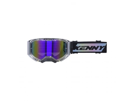Ochelari cross-enduro KENNY RACING PERFORMANCE EVO 2 - Argintiu/Negru | 251-0702011-03