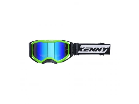 Ochelari cross-enduro KENNY RACING PERFORMANCE EVO 2 Neon Gren - Verde/Negru/Alb | 251-0702011-05