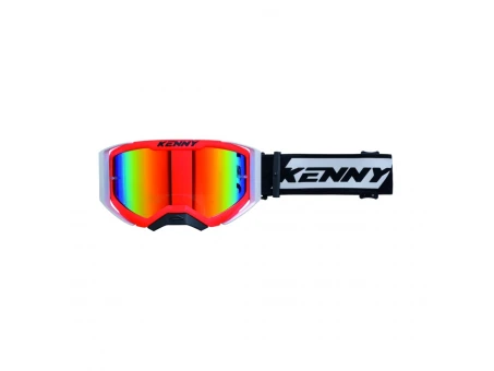 Ochelari cross-enduro KENNY RACING PERFORMANCE EVO 2 Neon Red - Rosu/Negru/Alb | 251-0702011-98