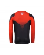 Tricou Cross/Enduro KENNY RACING Titanium - Negru/Rosu