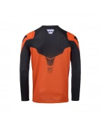 Tricou Cross/Enduro KENNY RACING Titanium - Portocaliu/Negru