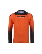 Tricou Cross/Enduro KENNY RACING Titanium - Portocaliu/Negru
