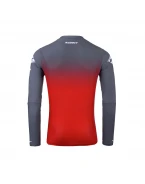 Tricou Cross/Enduro KENNY RACING Performance - Rosu/Gri/Alb