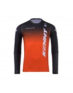 Tricou Cross/Enduro KENNY RACING Performance - Portocaliu/Negru/Alb
