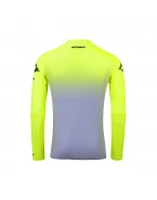 Tricou Cross/Enduro KENNY RACING Performance - Gri/Negru/Galben fluor
