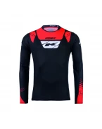 Tricou KENNY Racing Trial Up - Negru/Rosu | 251-3302015-09