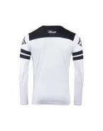 Tricou Cross/Enduro KENNY RACING Track Dirt  White - Alb/Negru