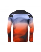 Tricou Cross/Enduro KENNY RACING Force Fog - Portocaliu/Negru/Gri