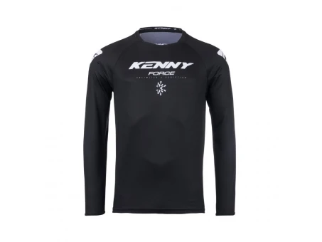 Tricou Cross/Enduro KENNY RACING Force Fog - Negru