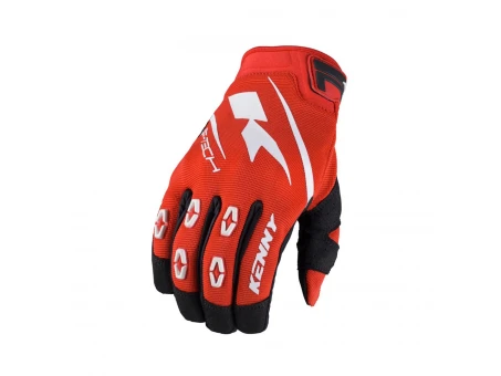 Manusi KENNY RACING Cross/Enduro SF-Tech - Rosu/Alb/Negru