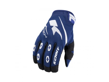 Manusi KENNY RACING Cross/Enduro SF-Tech - Albastru/Alb/Negru