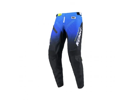Pantaloni Cross/Enduro Kenny Racing TITANIUM - Albastru/Negru/Alb