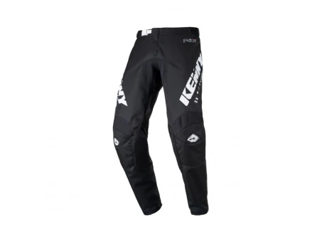 Pantaloni Cross/Enduro Kenny Racing Performance Solid - Negru/Alb