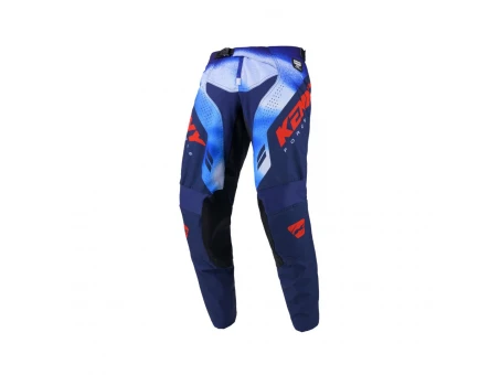 Pantaloni Cross/Enduro Kenny Racing Force Fog - Albastru/Rosu