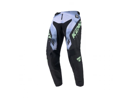 Pantaloni Cross/Enduro Kenny Racing Force Fog - Negru/Verde/Alb