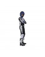 Pantaloni Cross/Enduro Kenny Racing TRACK FOCUS - Negru/Alb/Gri