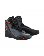 Ghete moto sport/touring ALPINESTARS FASTER-4 - Negru/Gri/Rosu | 2510425/1130