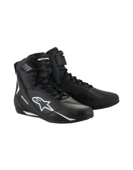 Ghete moto sport/touring ALPINESTARS FASTER-4 - Negru/Alb