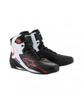 Ghete moto sport/touring ALPINESTARS FASTER-4 - Negru/Rosu/Alb