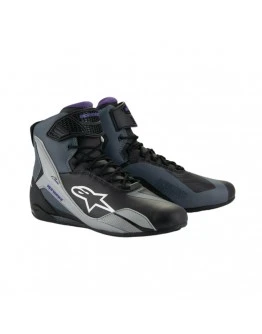 Ghete Femei moto sport/touring ALPINESTARS STELLA FASTER-4 - Negru/Gri/Mov